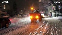 Maltempo in Germania, forti nevicate nel sud