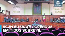Reitera la Suprema Corte que el gobernador interino de nuevo León es Luis Enrique Orozco