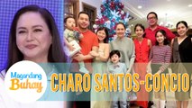 Ma'am Charo tries to hold back her tears talking about her family | Magandang Buhay
