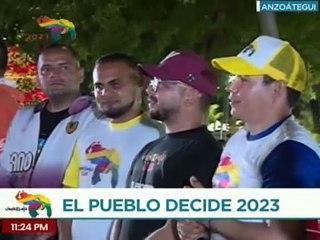 Anzoatiguenses celebran gran triunfo del ''Si'' en la defensa integral del territorio Esequibo