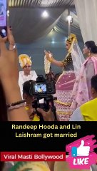 Randeep Hooda and Lin Laishram got married