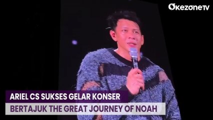 Ariel NOAH Sukses Gelar Konser Sebelum Hiatus, Kejutkan Penggemar dengan Tembang Nostalgia