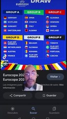 Así quedó el sorteo de la Eurocopa