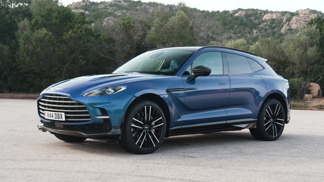 Aston Martin DBX707 Design Preview in Blue Plasma