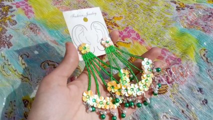 How to make mehndi jewellery at home | How to make earrings