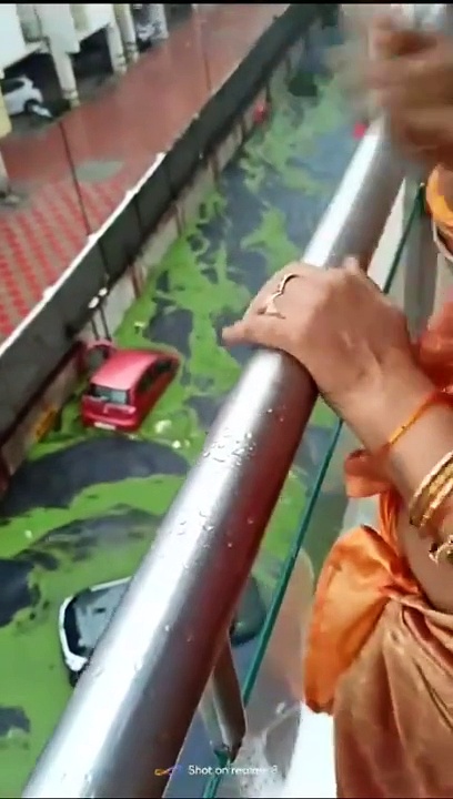 Chennai Rain: சென்னையின் பல பகுதிகளில் கார்கள் வெள்ளத்தில் அடித்துச் செல்லப்படுவதால் பரபரப்பு