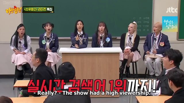 Min Kyung Hoon the Dancing King, Lee Soo Geun showing his dancing skills, The Woman Street Fighter's popularity