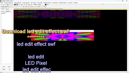 download led edit effect swf 5