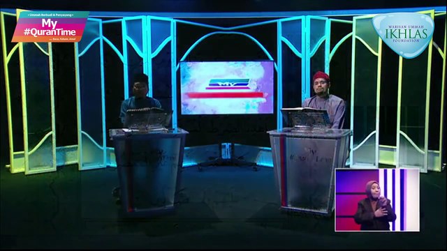 Episod 668 My #QuranTime Isnin 27 Jun 2022 Surah Al-Rahman (55:17-40) Halaman 532