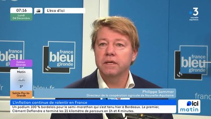 Philippe Sommer, directeur de la coopération agricole de Nouvelle-Aquitaine