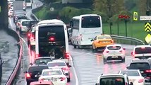 İstanbul'da bir pazartesi klasiği! Trafik kilitlendi