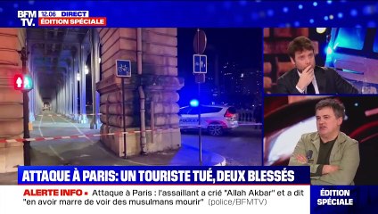 Le médecin-urgentiste Patrick Pelloux revient sur les soins donnés à la victime de l'attaque à Paris, devant la tour Eiffel