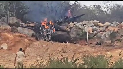 भारतीय वायुसेना का ट्रेनर विमान दुर्घटनाग्रस्त, तेलंगाना में 2 पायलटों की मौत