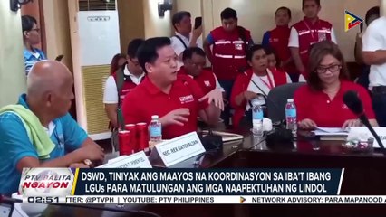 Télécharger la video: DSWD, tiniyak ang maayos na koordinasyon sa iba't ibang LGUs para matulungan ang mga naapektuhan ng lindol