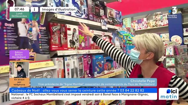 Christelle PEPE Vice présidente de Signé Montbé, l'association des commerçants du pays de Montbéliard