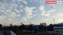 Hatay'da 'Cirrocumulus' Bulutları Görsel Şölen Oluşturdu