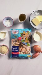 Gratin de fruits de mer simplissime