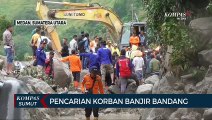TIM SAR Masih Cari Korban Hilang Akibat Banjir Bandang dan Longsor di Humbang Hasundutan