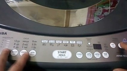 اعادة ضبط المصنع لغسالة توشيبا فوق اتوماتيك Reset factory for Toshiba over-automatic washing machine