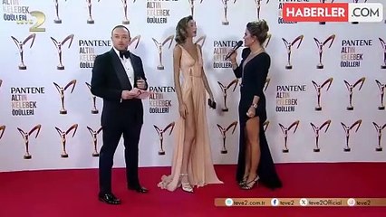 Altın Kelebek'te şıklık geçidi! Ünlü isimler adeta göz kamaştırdı