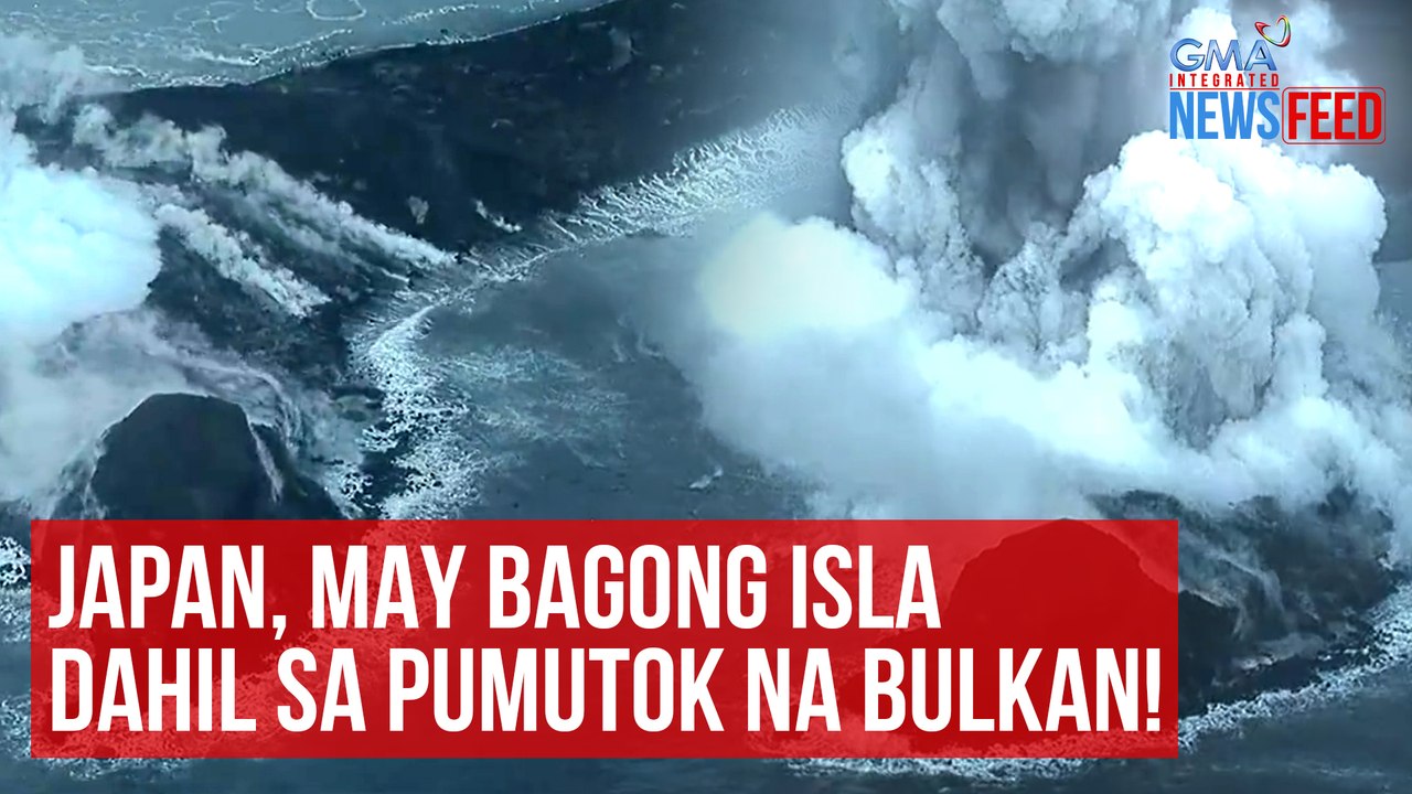 Japan, may bagong isla dahil sa pumutok na bulk...