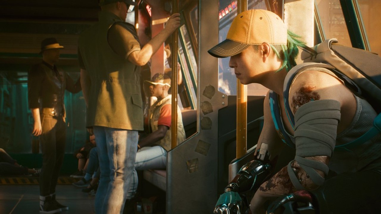 Cyberpunk 2077 Update 2.1: Wir fahren zum ersten Mal Metro in Night City