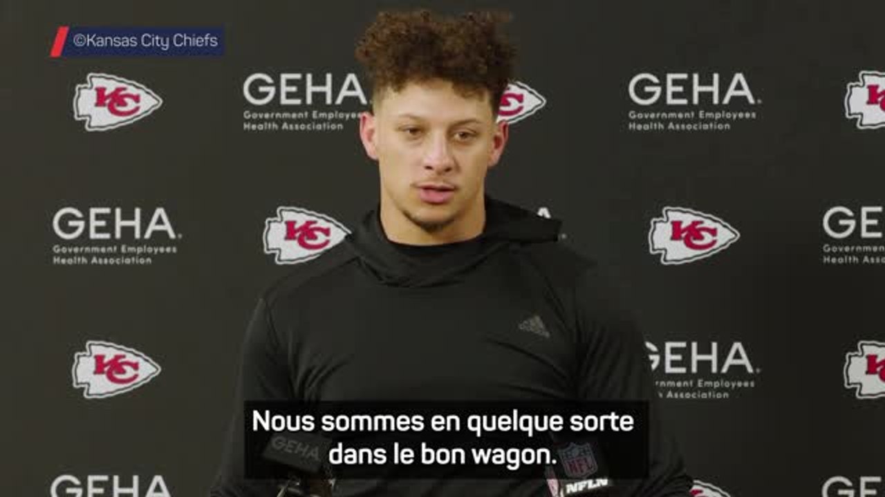 Chiefs - Mahomes : "Nous ne sommes pas là où nous voudrions être"