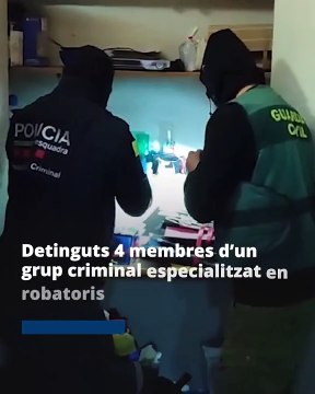 Los Mossos disuelven un grupo criminal especializado en robos en tiendas de lujo de Barcelona