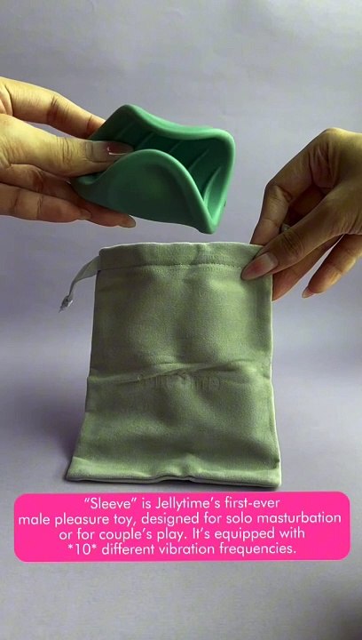 Jellytime’s Sleeve encourages you to explore new avenues within the sexual wellness realm, irrespective of gender! See how hot (or not) it is!