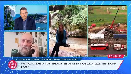 Download Video: Τέμπη - Το πρωινό: Κατέρρευσαν με τα λόγια του πατέρα της Χούπα- Χάσαμε το σπλάχνο μας