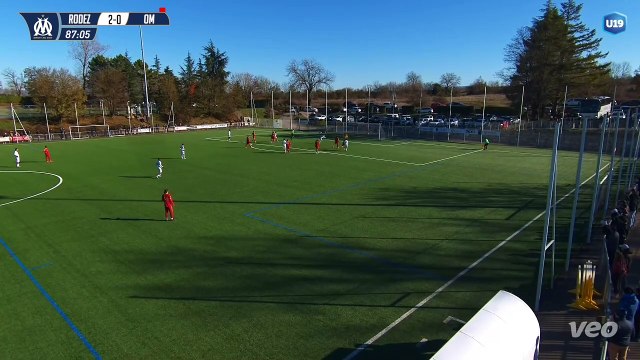 Rodez 2-1 OM : Le but d'Enzo Sternal