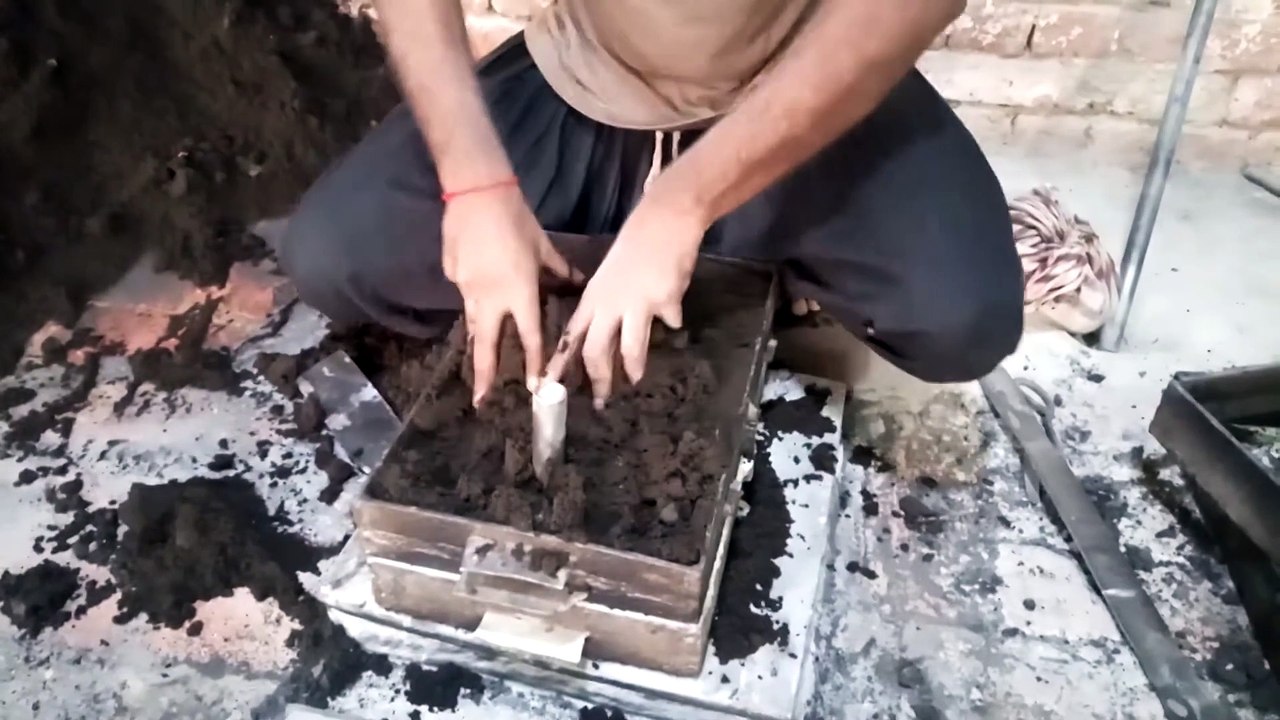 Amazing Metal Casting Using Sand Mold