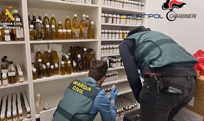 Detenidas once personas acusadas de distribuir internacionalmente aceite de oliva adulterado