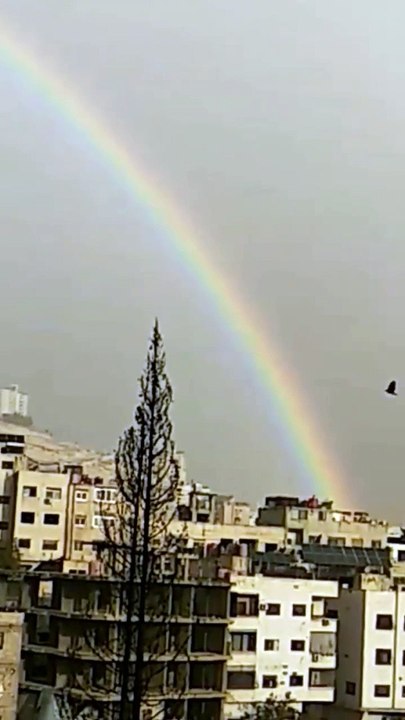 __مشروع دمر يشرق بأمل جديد مع قوس قزح