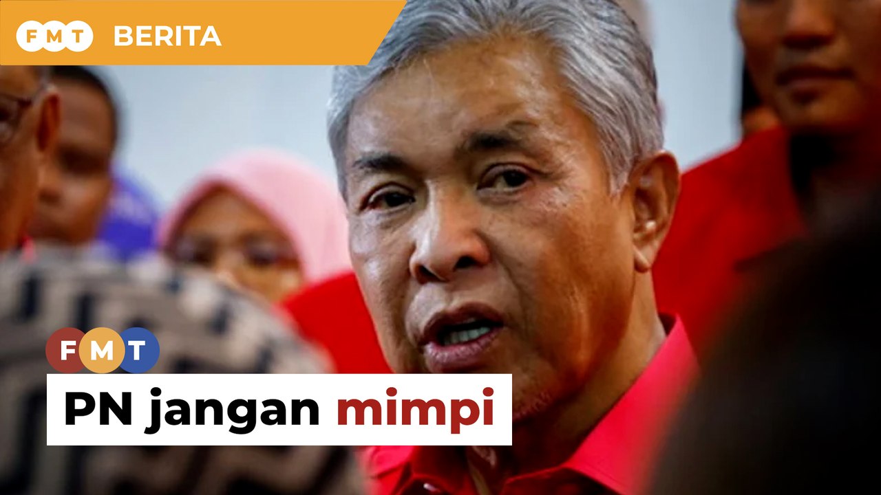 Bukan referendum, Zahid beritahu PN jangan mimpi