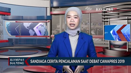 Sandiaga Cerita Pengalaman Saat Debat Cawapres 2019