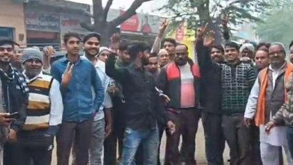 कोटा: सांगोद विधानसभा में हीरालाल नागर की जीत के बाद से कार्यकर्ताओं में खुशी की लहर