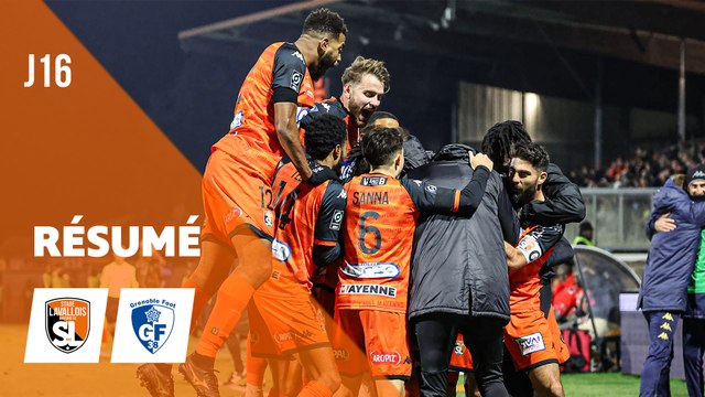 Résumé - J16 - LAVAL/GRENOBLE FOOT 38 - (1-1) - 2023/2024