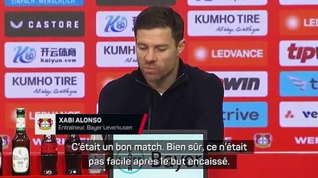 Xabi Alonso : “Un point, ce n'est pas mal, mais ça aurait pu être mieux”