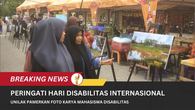 Peringati Hari Disabilitas Internasional, Unilak Pamerkan Foto Karya Mahasiswa Disabilitas