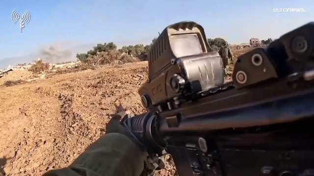 شاهد: الجيش الإسرائيلي ينشر فيديو لعملياته البرية والجوية في قطاع غزة
