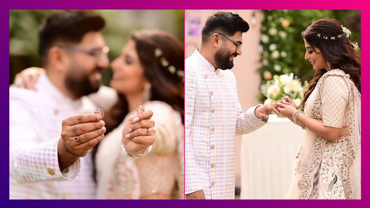 Sandipta Sen এর বাগদান, হিরের দ্যুতিতে উজ্জ্বল অভিনেত্রী