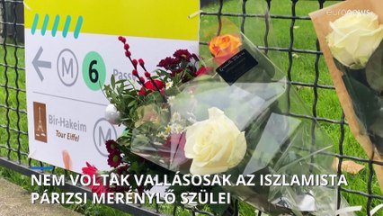 Az iszlamista iráni rezsim elől menekültek Párizsba az Iszlám Állam nevében gyilkoló merénylő szülei