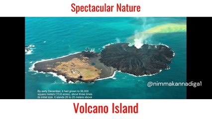 Lava Unleashed: The Birth of Japan's Volcanic Wonder!