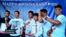 Atlet MMA Sukabumi, Raih Dua Medali Emas Di Kejurnas MMA 2023.