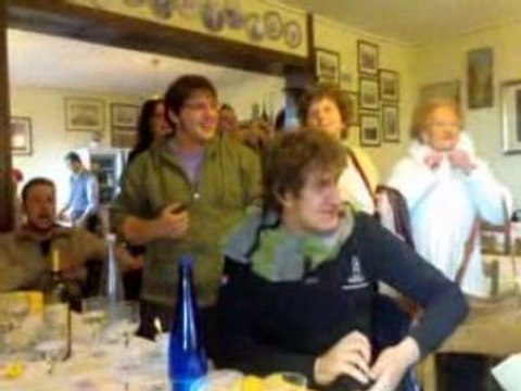 Un tifoso nelle langhe