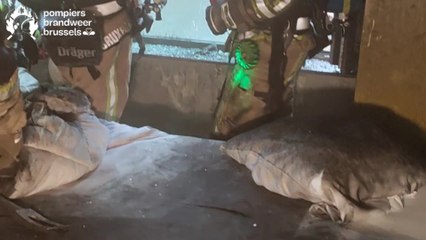 Une chambre en feu et 60 évacuations à l'hôpital psychiatrique Titeca à Schaerbeek