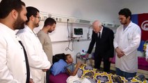 زيارة رئيس الجمهورية قيس سعيد إلى جرحى العدوان على غزة في عدد من المستشفيات العمومية والمصحات الخاصة
