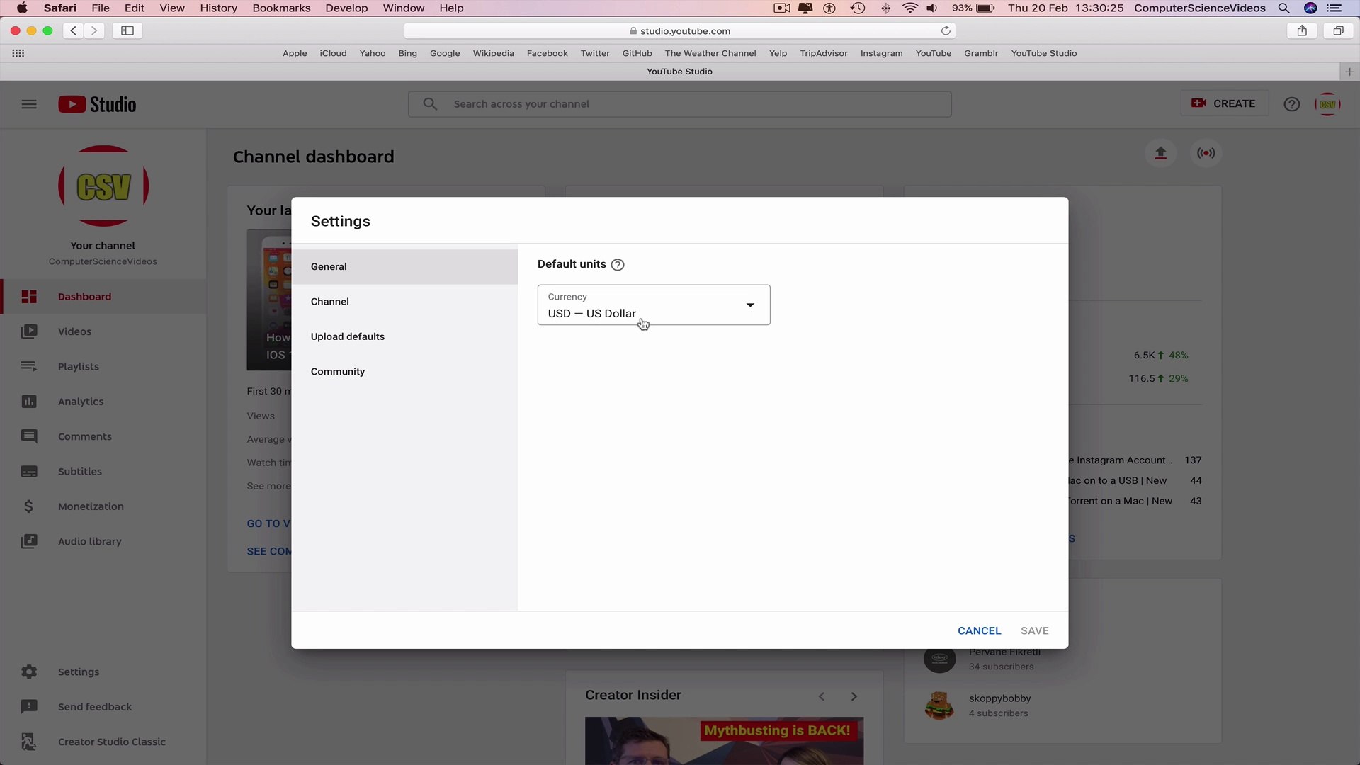 ⁣How to USE YouTube - Change the Currency on Your YouTube Channel | Tutorial 18