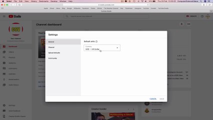 How to USE YouTube - Change the Currency on Your YouTube Channel | Tutorial 18